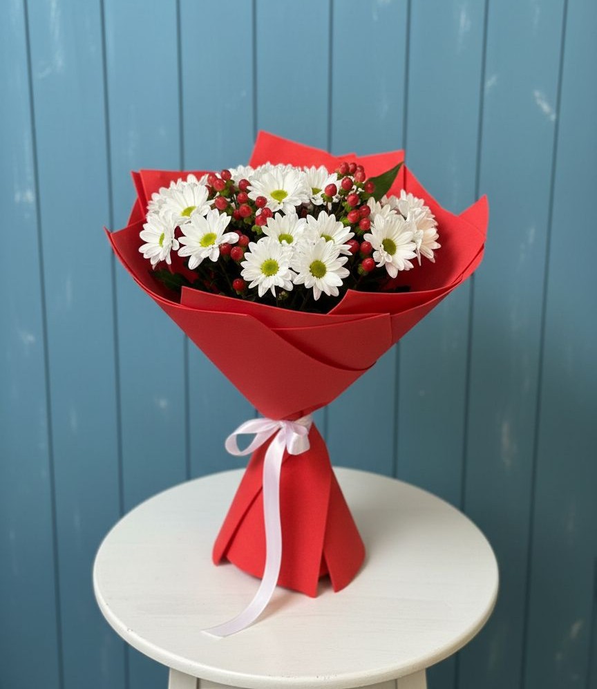 Букет цветов из: Хризантемы в Новофрязино