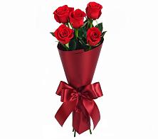 Букет 5 Красных роз Эдлесс Лав в Новофрязино