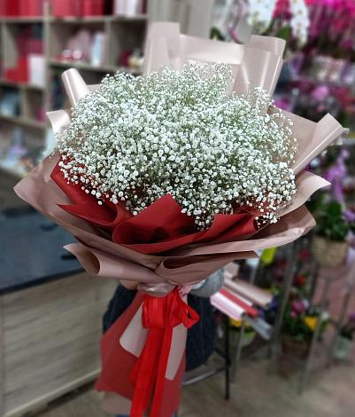 Букет цветов из: Гипсофила в Новофрязино