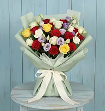 Букет цветов из:  Розы #REPLACE_PRED# Новофрязино