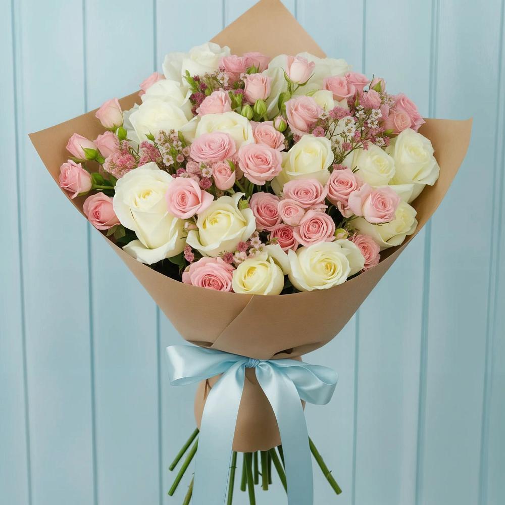 Букет цветов из: Розы в Новофрязино