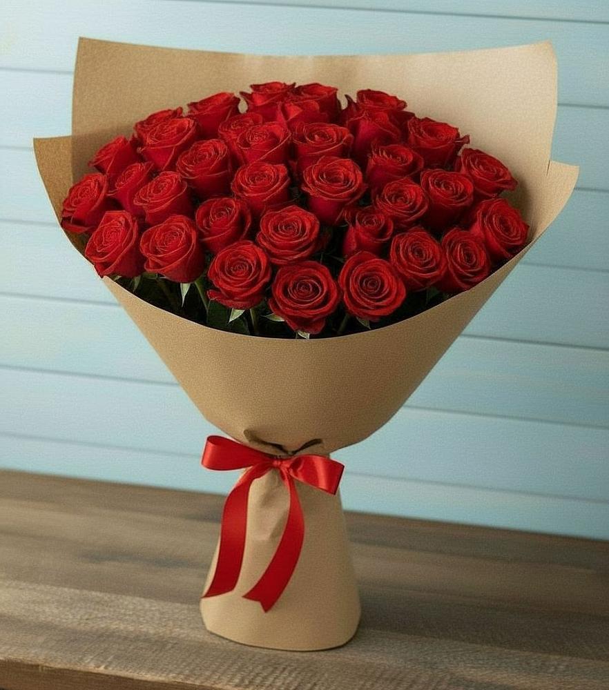 Букет Красные розы Милано в Новофрязино