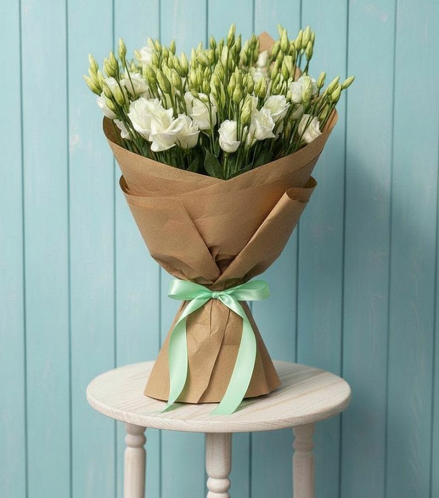 Букет цветов из: Лизиантусы в Новофрязино