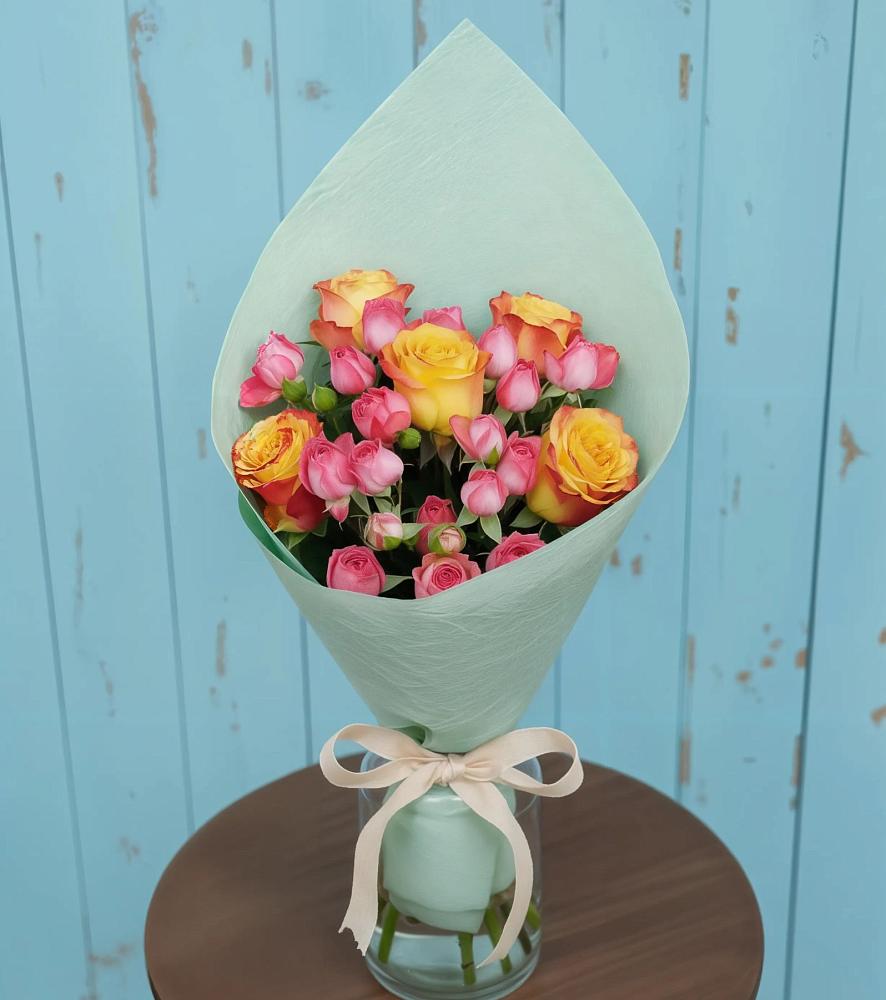 Букет цветов из: Розы в Новофрязино