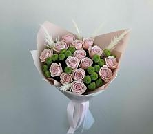Букет цветов из:  Розы и Хризантемы в Новофрязино
