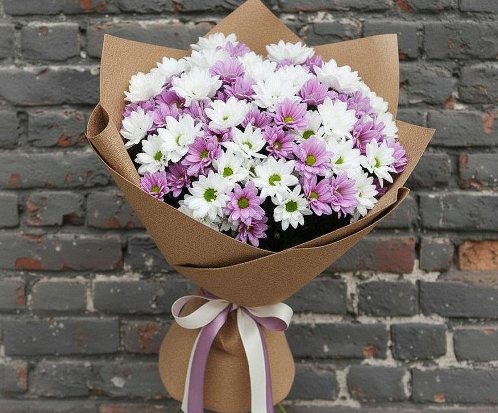 Букет цветов из: Хризантемы в Новофрязино