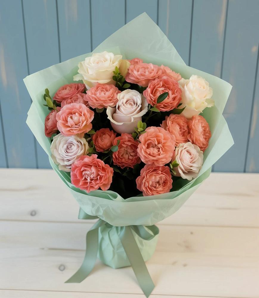 Букет цветов из: Розы в Новофрязино