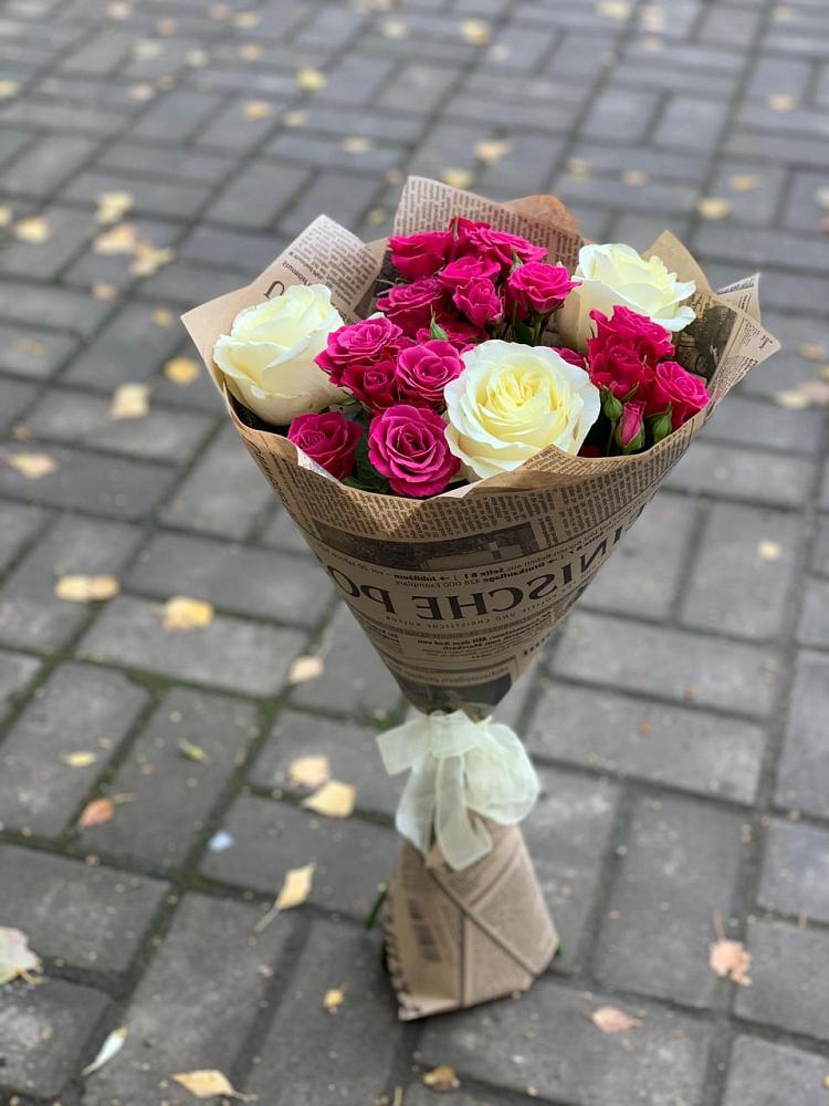 Букет цветов из: Розы в Новофрязино